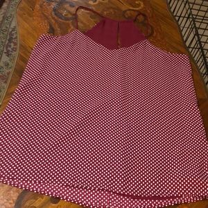 Adorable little polkadot top